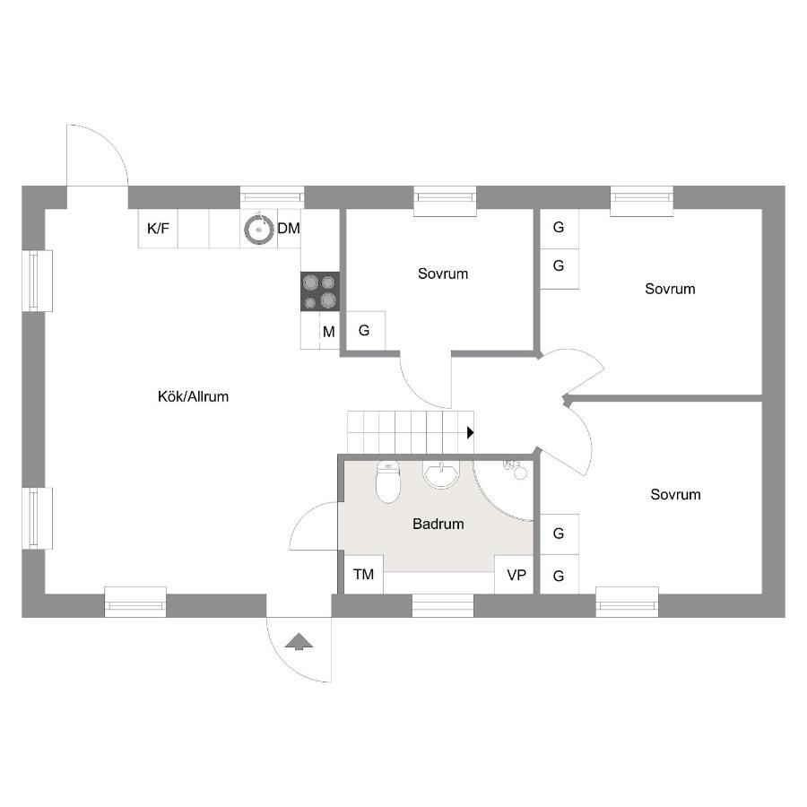Gotlandshuset Villa Tofta Exteriör bild